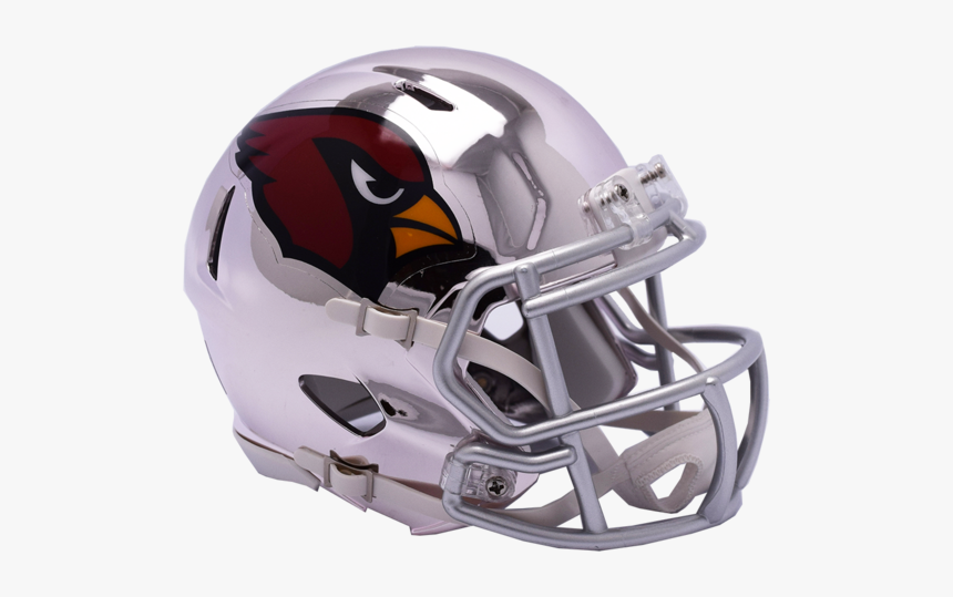 Arizona Cardinals Chrome Riddell Speed Mini Football - 2018 Football Helmets Nfl, HD Png Download, Free Download