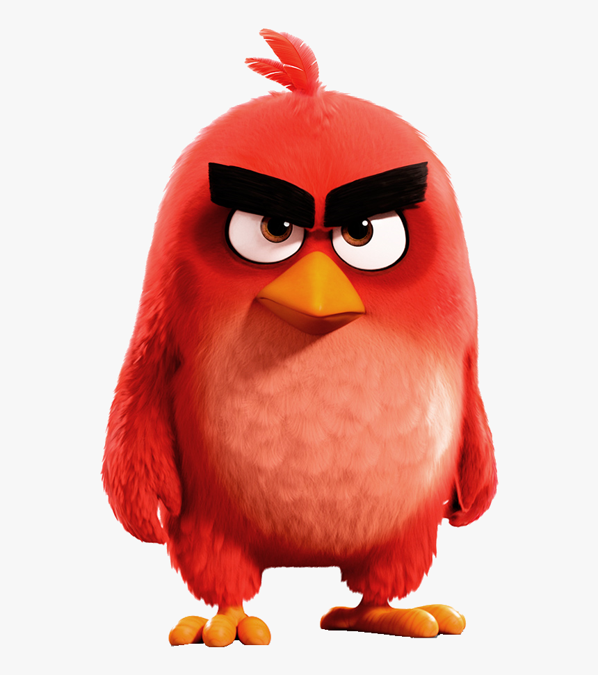 Angry Birds Red Png - Red Angry Birds, Transparent Png, Free Download