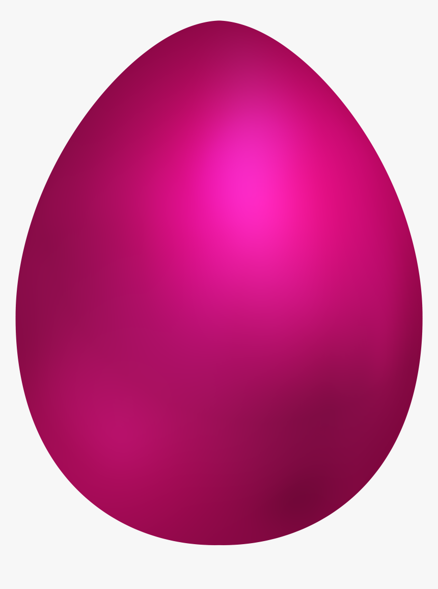 Pink Easter Egg Png Clip Art - Circle, Transparent Png, Free Download