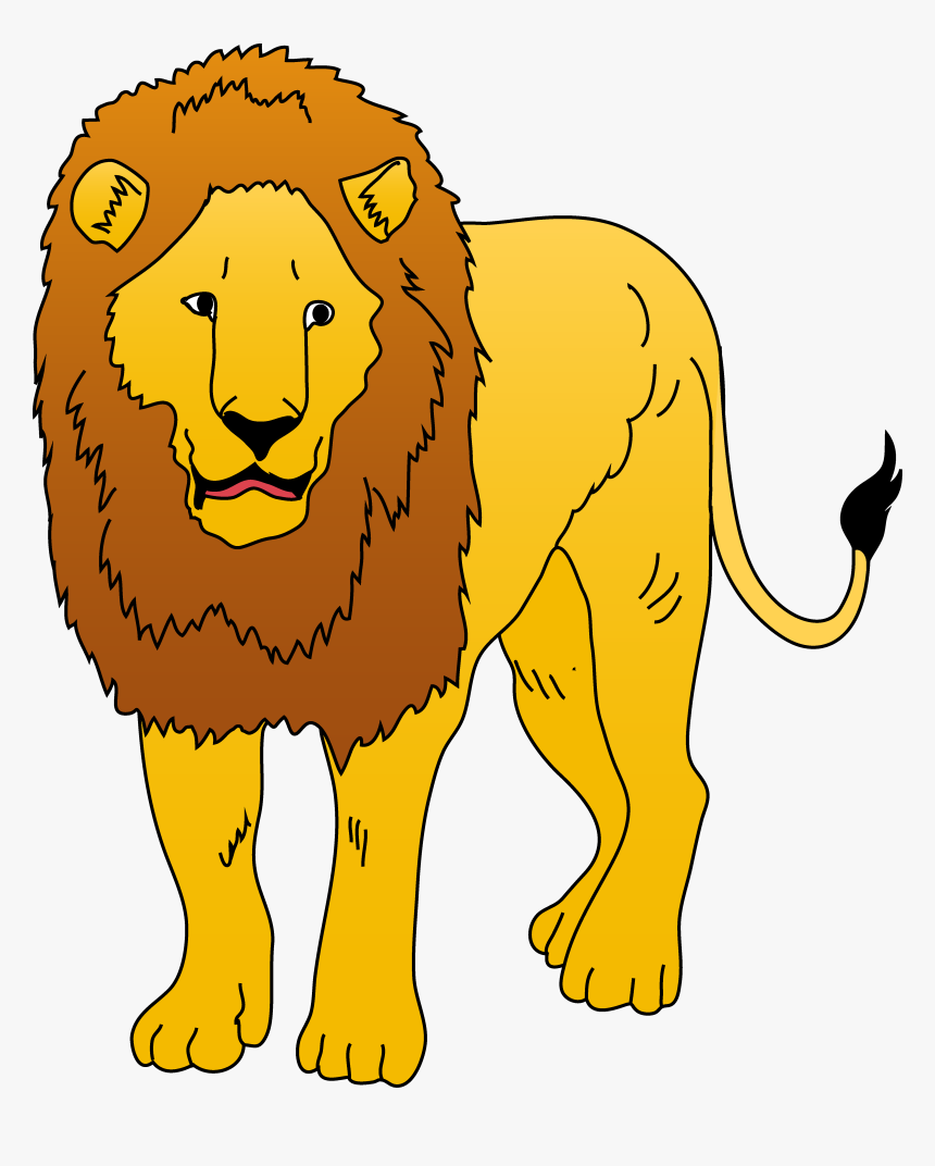 Clipart Picture Of Lion, HD Png Download, Free Download