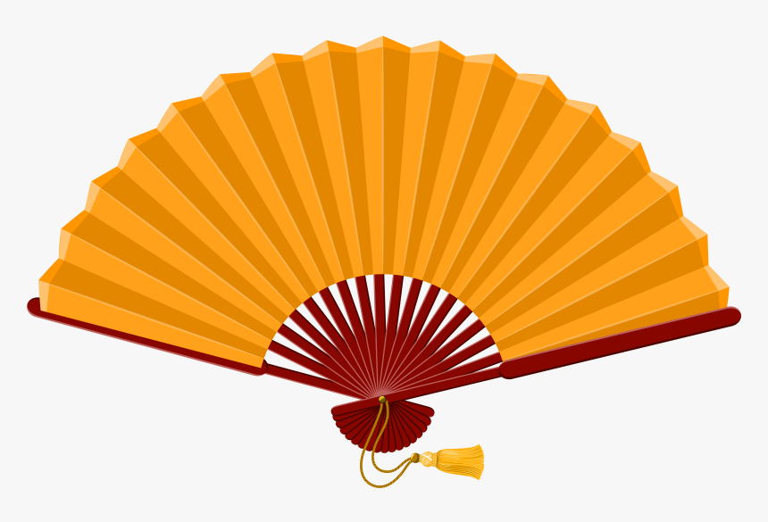 Chinese Fan Png Clip Art - Fan Clipart Png, Transparent Png, Free Download