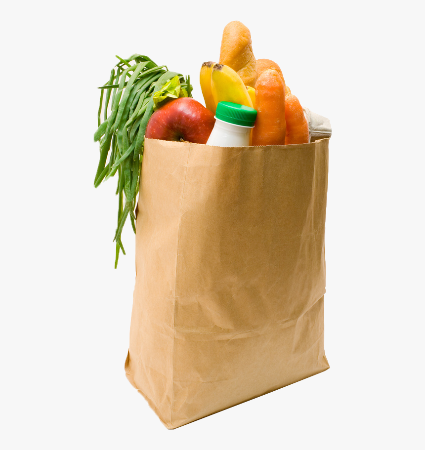 Food Bag Png Free Commercial Use Image - Bag Of Food Png, Transparent Png, Free Download