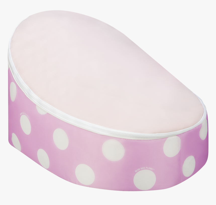 Pink Polka Dot Baby Bean Bag By Bean Bag Planet - Color, HD Png Download, Free Download