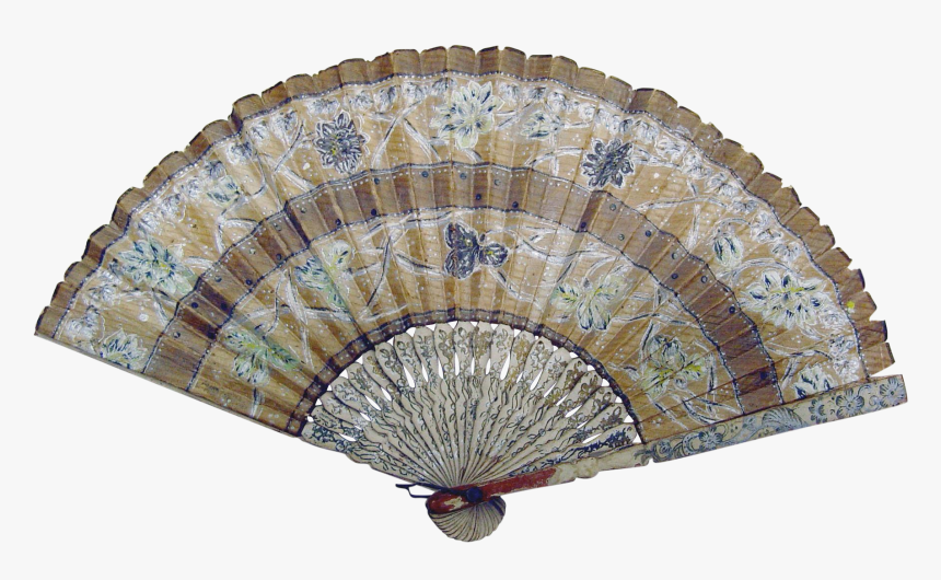 Vintage Hand Fan Png, Transparent Png, Free Download