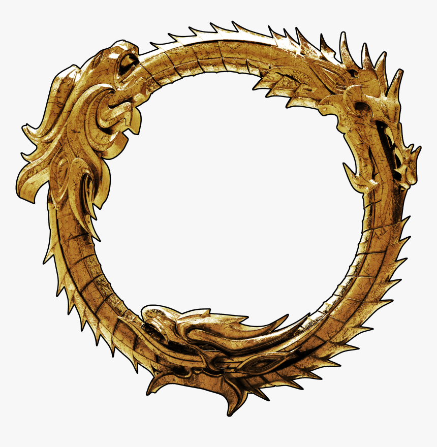 The Elder Scrolls Online Ouroboros Logo 3 By Llexandro - 3 Ouroboros, HD Png Download, Free Download
