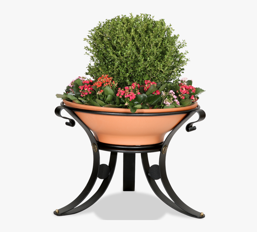 Metal Flower Pot And Terracotta Pot For Dalia Urban - Big Flower Pot Png, Transparent Png, Free Download