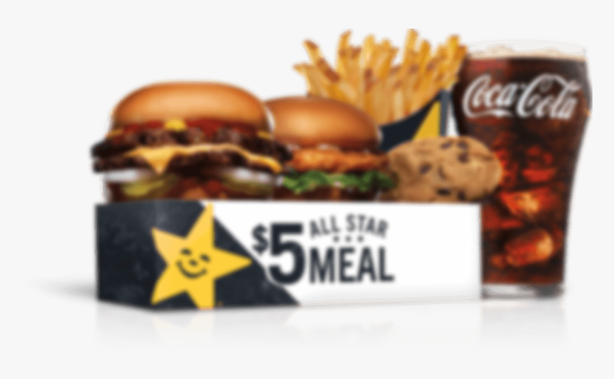 Carl's Jr $5 Box, HD Png Download, Free Download