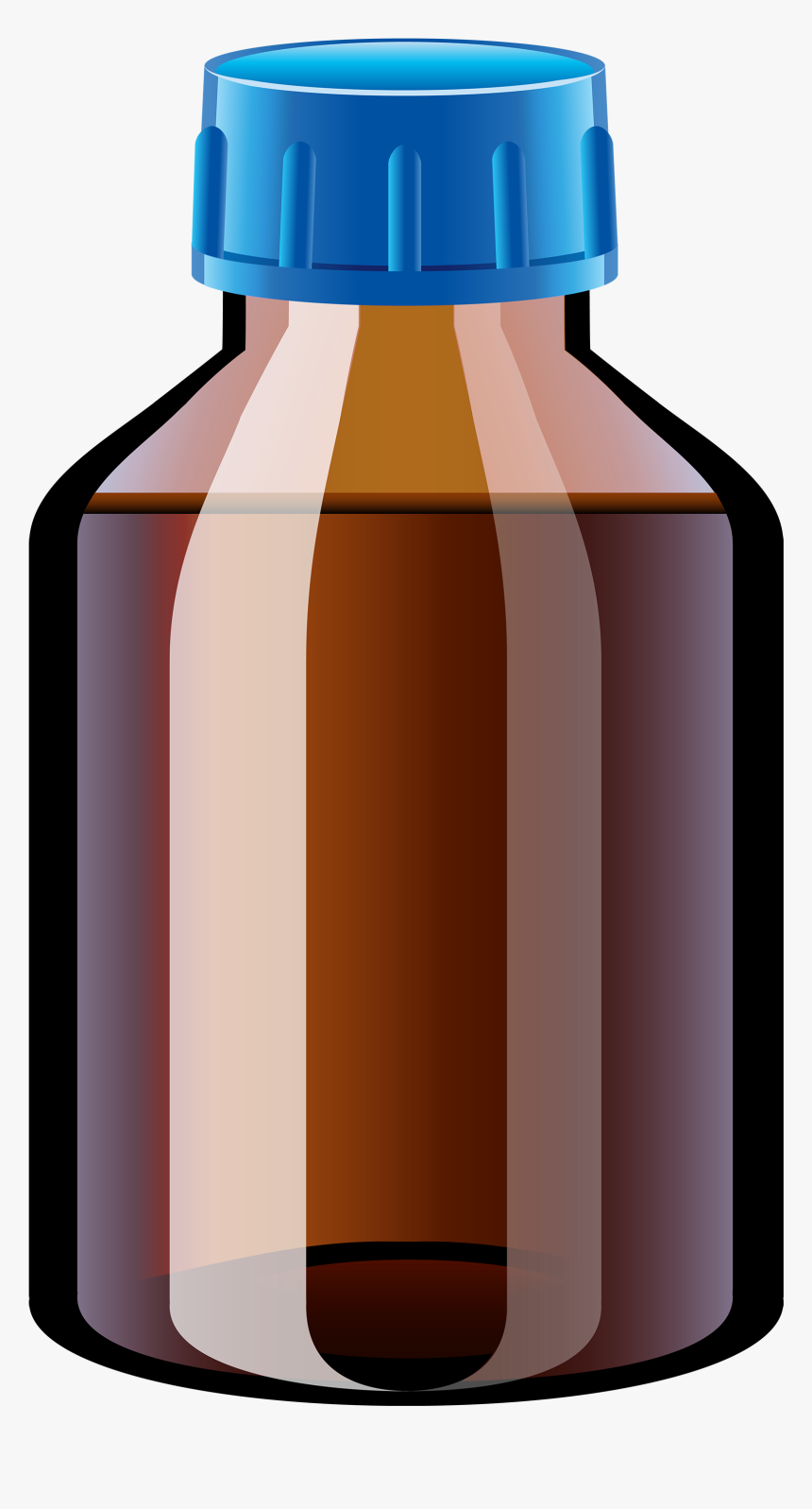 Medicine Bottle Png Clipart - Transparent Medicine Bottle Png, Png Download, Free Download