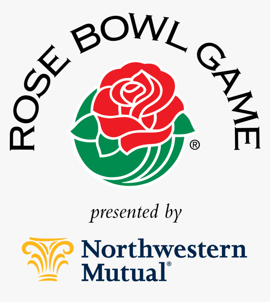 Iowa Rose Football Bowl Playoff College Hawkeyes Clipart - Rose Bowl Game Logo Png, Transparent Png, Free Download