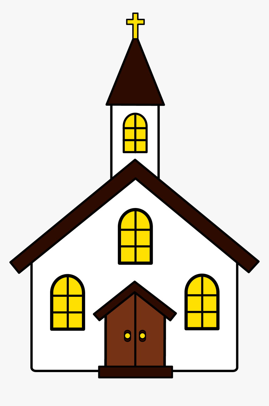 Christian Church Cartoon Baptist Church Clip Art - Church Clipart, HD Png Download, Free Download