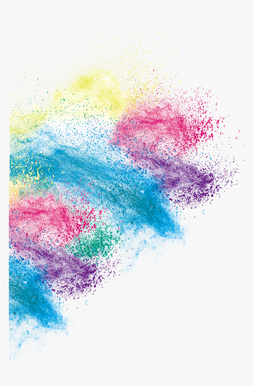 Water Color Effects Png , Png Download - Picsart Holi Color Png, Transparent Png, Free Download