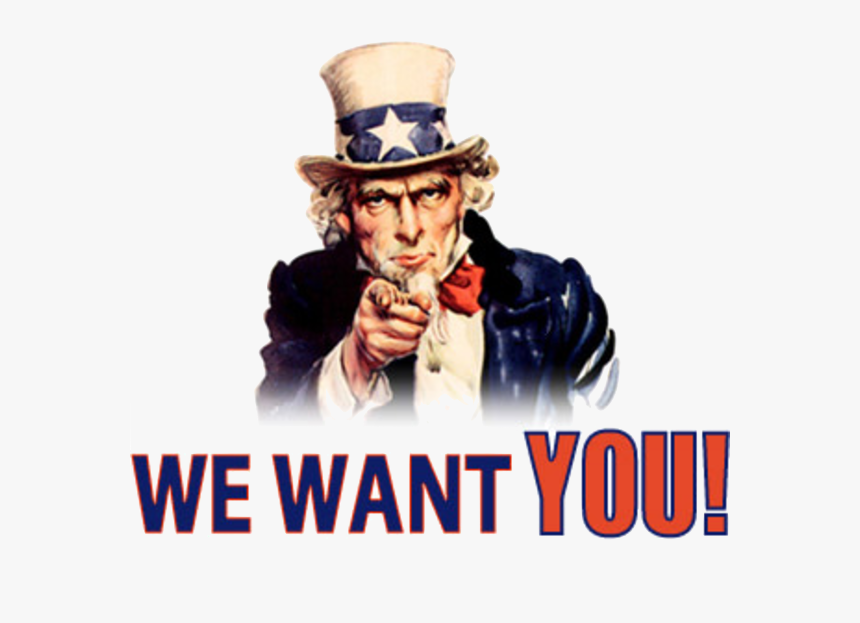 We Want You, HD Png Download, Free Download
