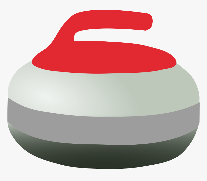 Red Curling Rock Clip Arts - Clip Art Curling Rock, HD Png Download, Free Download