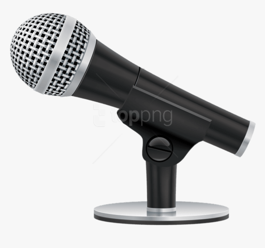 Studio Microphone Png - Microphone With No Background, Transparent Png, Free Download