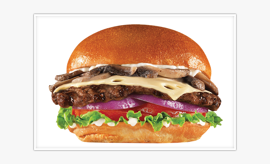 Carls Jr Hamburger Png, Transparent Png, Free Download