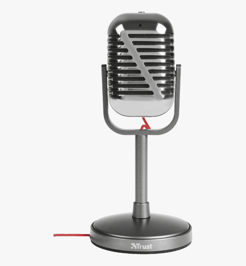 Elvii Vintage Microphone For Pc And Laptop - Trust Elvii, HD Png Download, Free Download