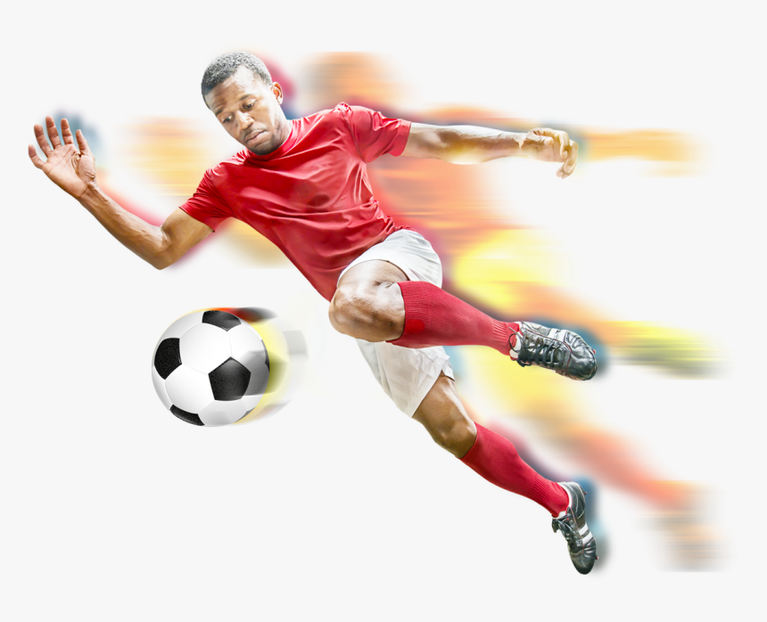 Professional Football Player - Soccer Football Player Logo Png, Transparent Png, Free Download