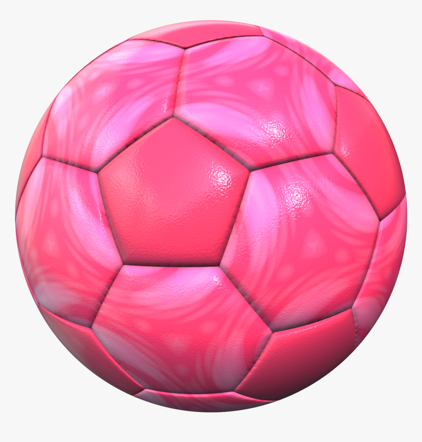 Pink Soccer Ball Png, Transparent Png, Free Download