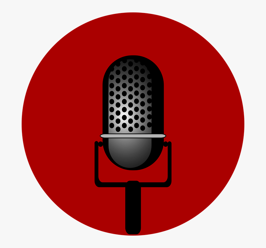 Radio - Microphone - Png - Microphone Button Png, Transparent Png, Free Download