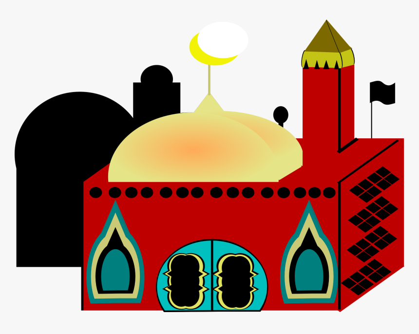 Transparent Church Clipart Png - Mosque & Church Png, Png Download, Free Download