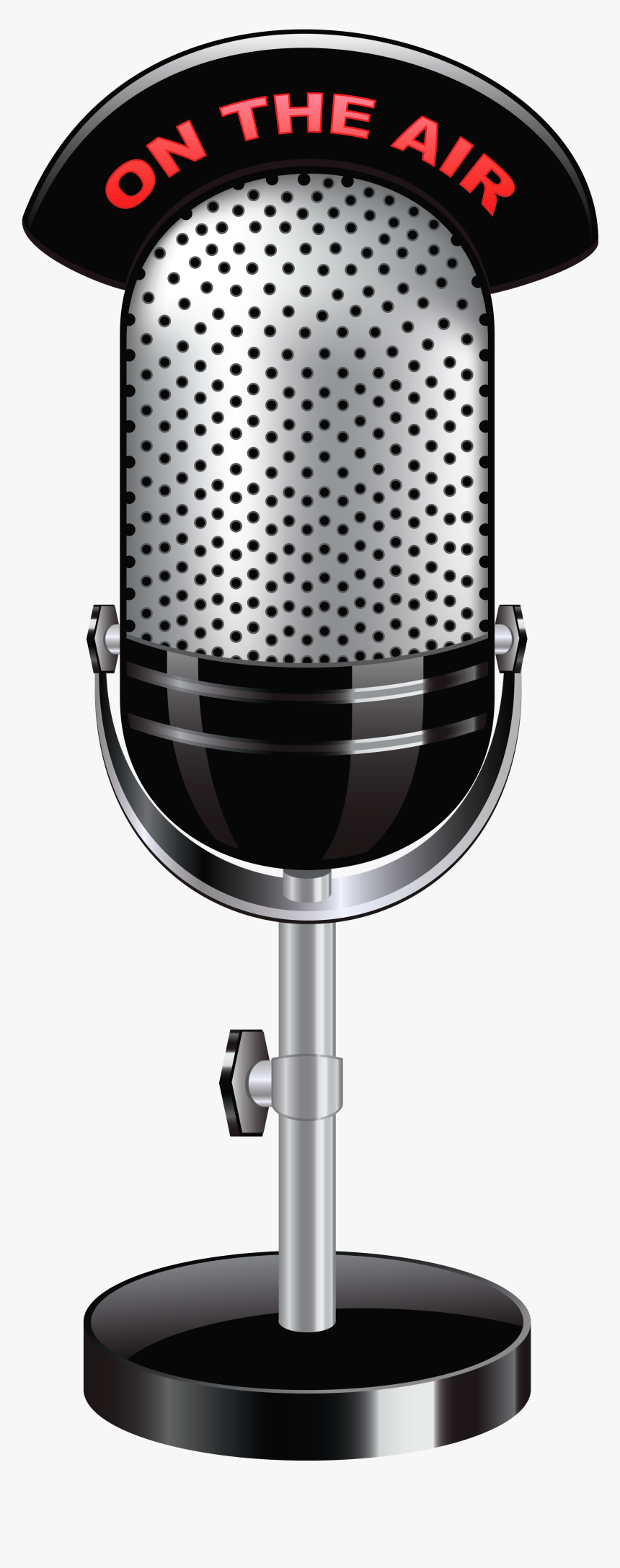 Microphone Download Png - Transparent Background Radio Mic Png, Png Download, Free Download