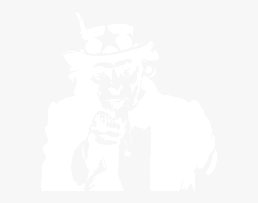 Uncle Sam Png White, Transparent Png, Free Download
