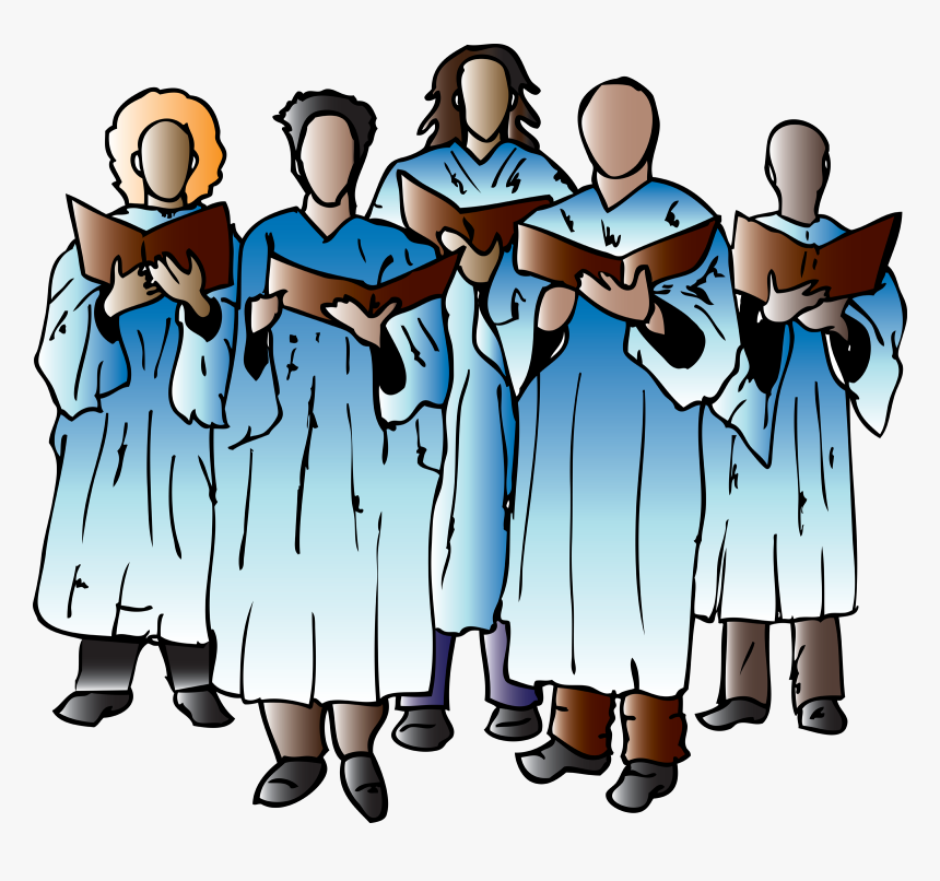 Singing Choir Png - Church Choir Clipart, Transparent Png, Free Download