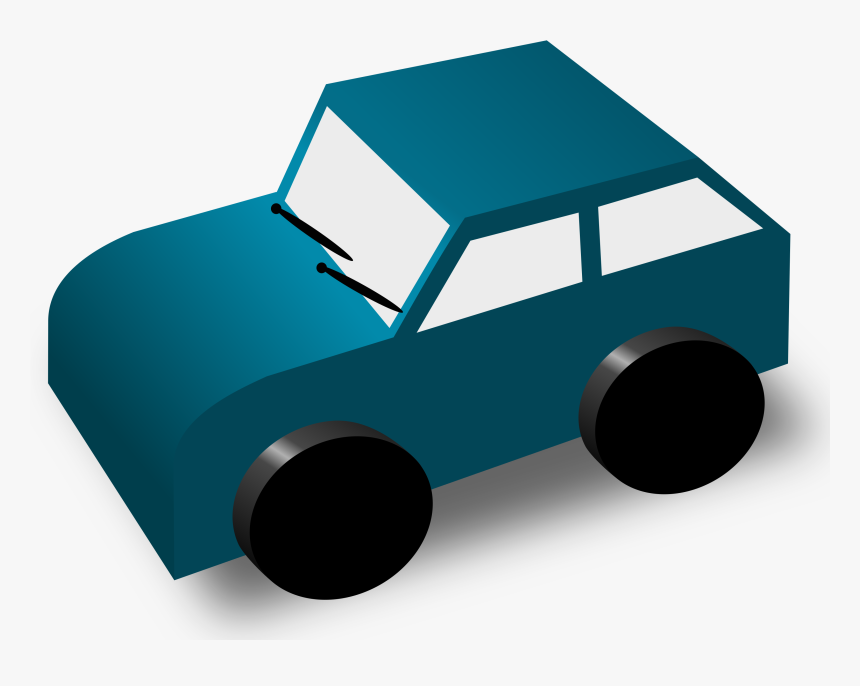 Blue Car Clipart Clear Background - Car Animation No Background, HD Png Download, Free Download