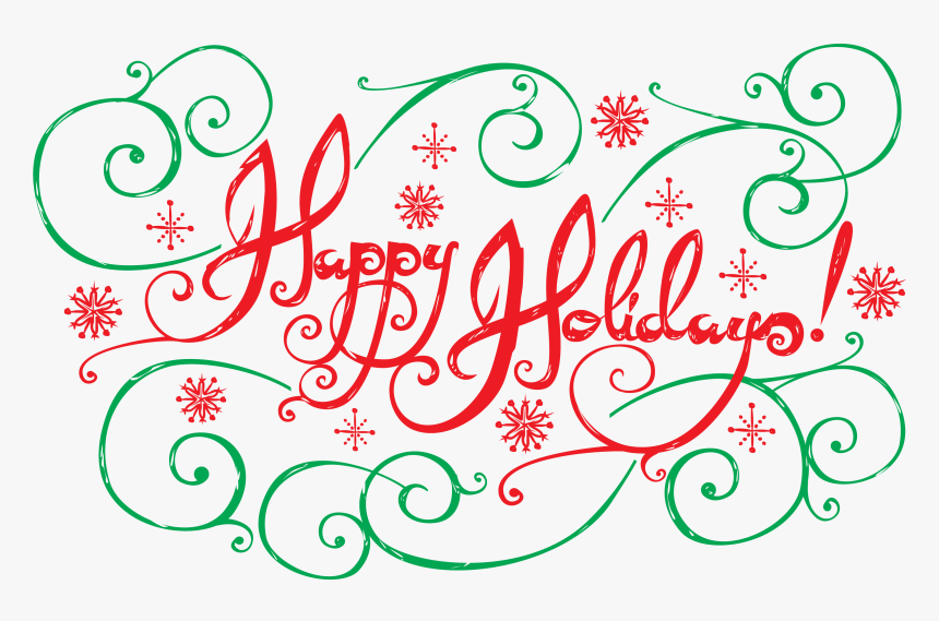 Best Free Happy Holidays Png Image - Transparent Happy Holidays Free, Png Download, Free Download