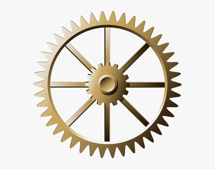 Transparent Colorful Gears Clipart - Transparent Background Gear Png, Png Download, Free Download
