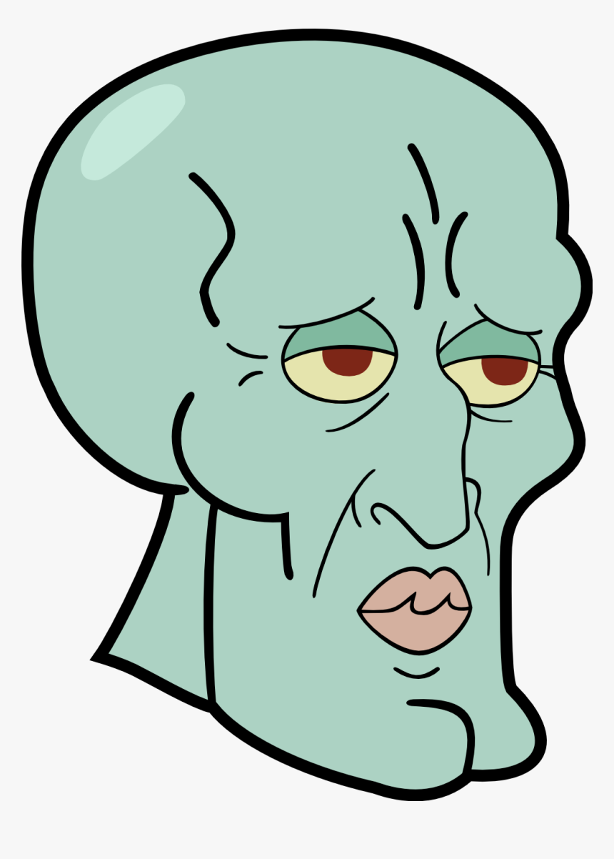 Misc - Handsome Squidward Png, Transparent Png, Free Download