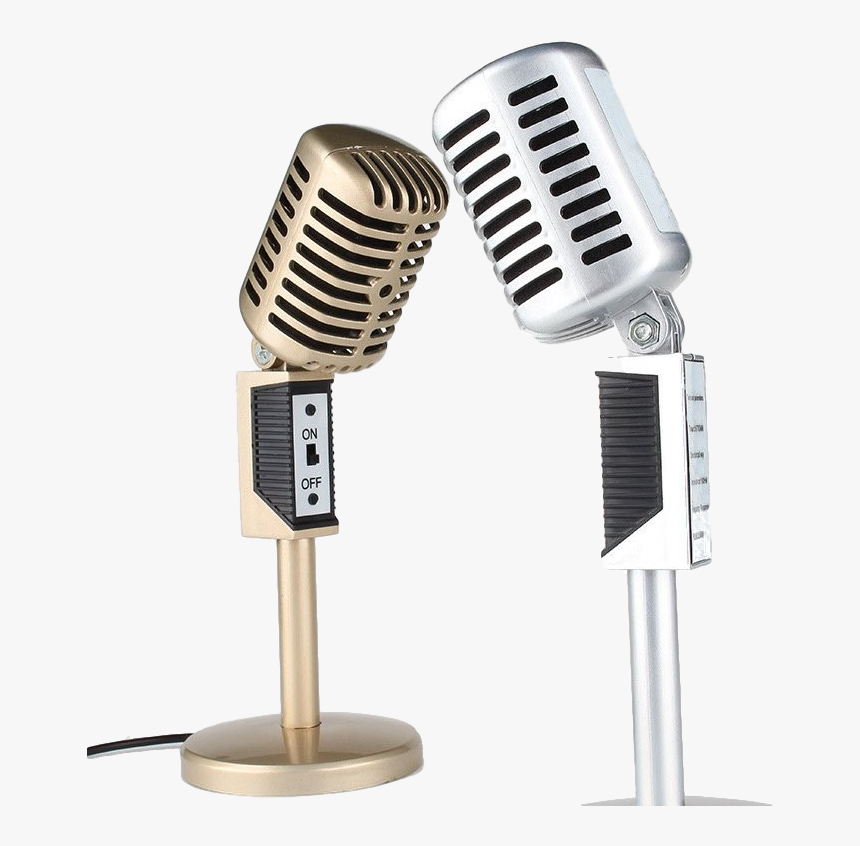 Vintage Style Microphone, HD Png Download, Free Download