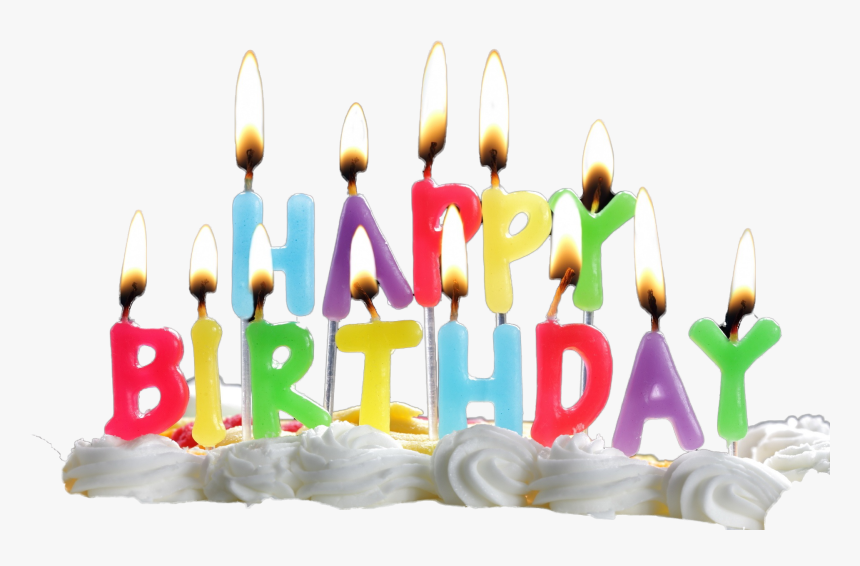 Birthday Candles Transparent - Birthday Cake With Candle Png, Png Download, Free Download