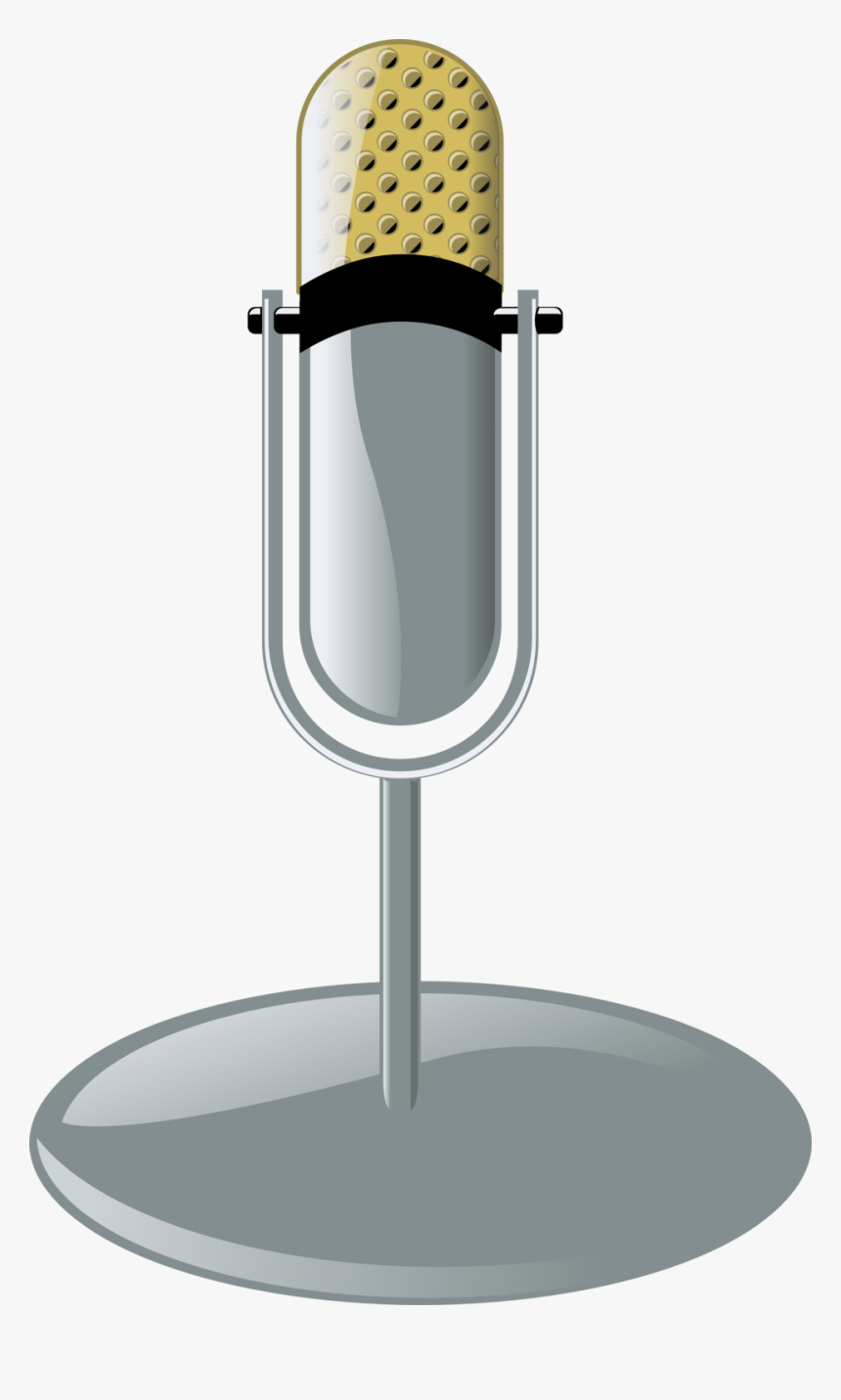 Old Microphone Png - Microphone Clip Art, Transparent Png, Free Download