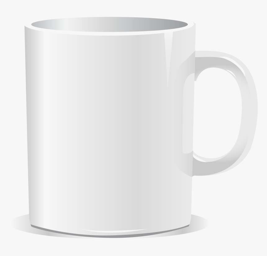 Transparent Coffee Mug Clipart Png - Vector White Mug Png, Png Download, Free Download