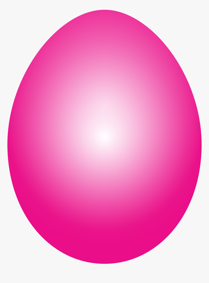 Magenta Easter Egg Clip Arts - Pink Easter Egg Transparent, HD Png Download, Free Download