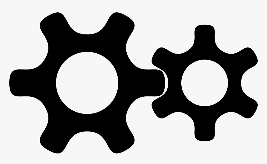 Meshed Gears Clip Arts - Clipart Machine Gears, HD Png Download, Free Download
