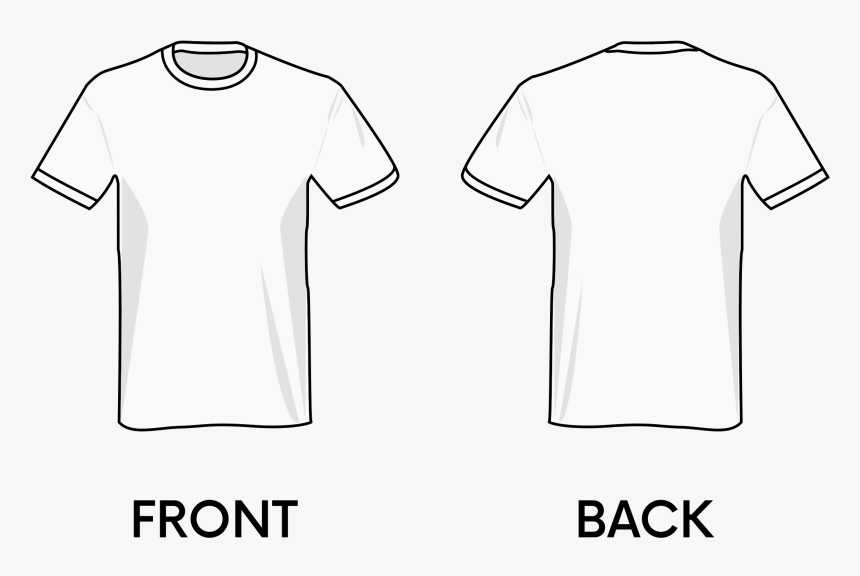 Download Transparent T Shirt Front And Back Clipart - Polo Shirt ...