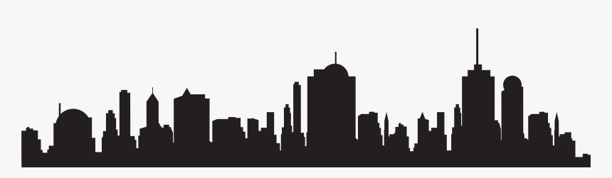 City Clipart Nyc - City Black And White Png, Transparent Png, Free Download