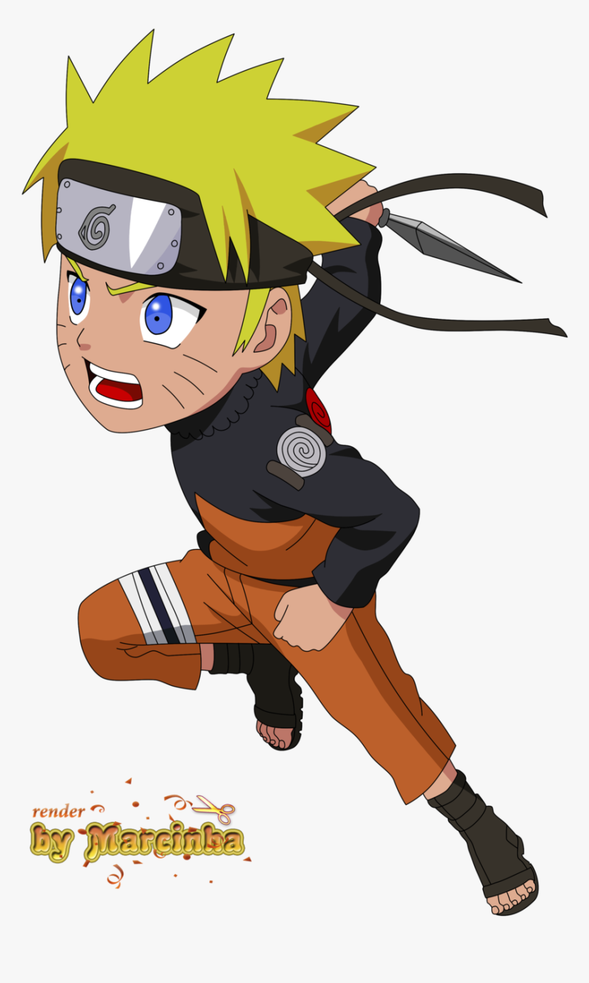 Chibi Characters Images Png Chibi Naruto Uzumaki By - Chibi Anime Characters Png, Transparent Png, Free Download