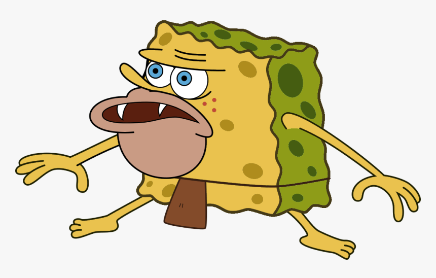 Spongegar Meme Png - Caveman Spongebob Meme, Transparent Png, Free Download