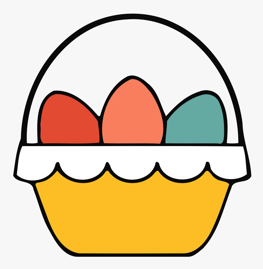 Easter Basket Easter Egg Computer Icons - Clip Art, HD Png Download, Free Download