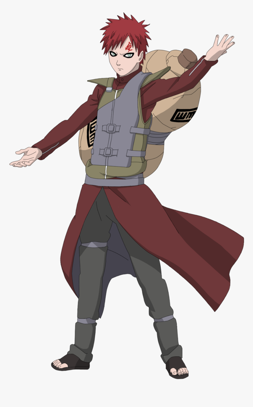 Personagens Naruto Png - Gaara Png, Transparent Png, Free Download