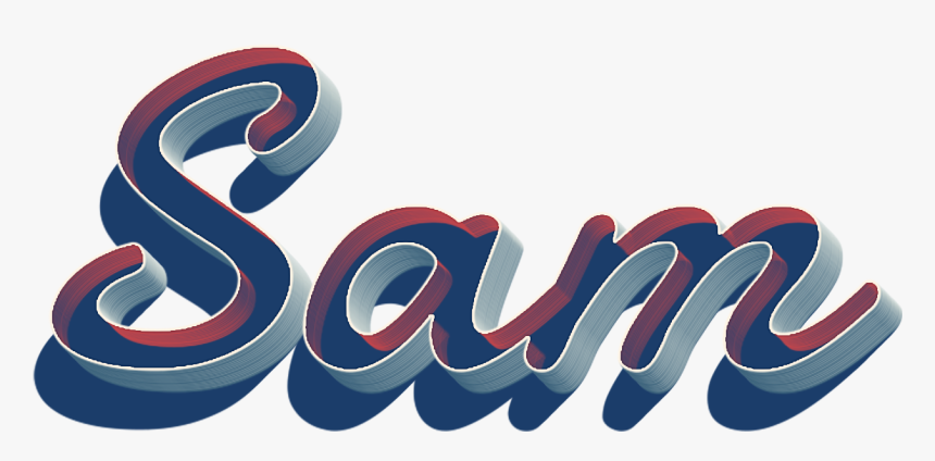 Sam Transparent Background - Sam Name Images Hd, HD Png Download, Free Download