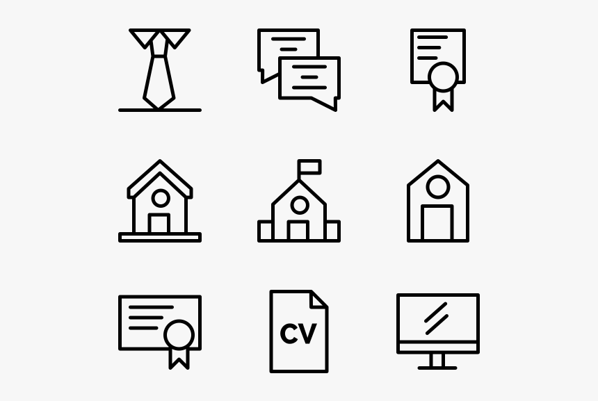 Cv Resume - Crane Icon, HD Png Download, Free Download