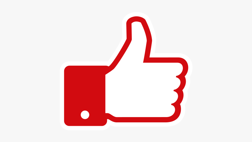 Youtube Facebook Like Button Blog - Facebook, HD Png Download, Free Download