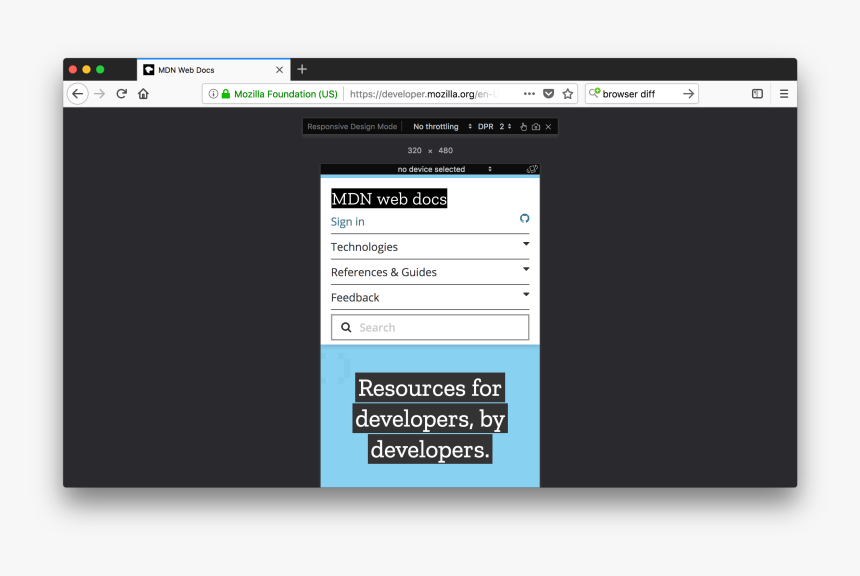 Firefox Png Viewer - Firefox Responsive Design Mode, Transparent Png, Free Download