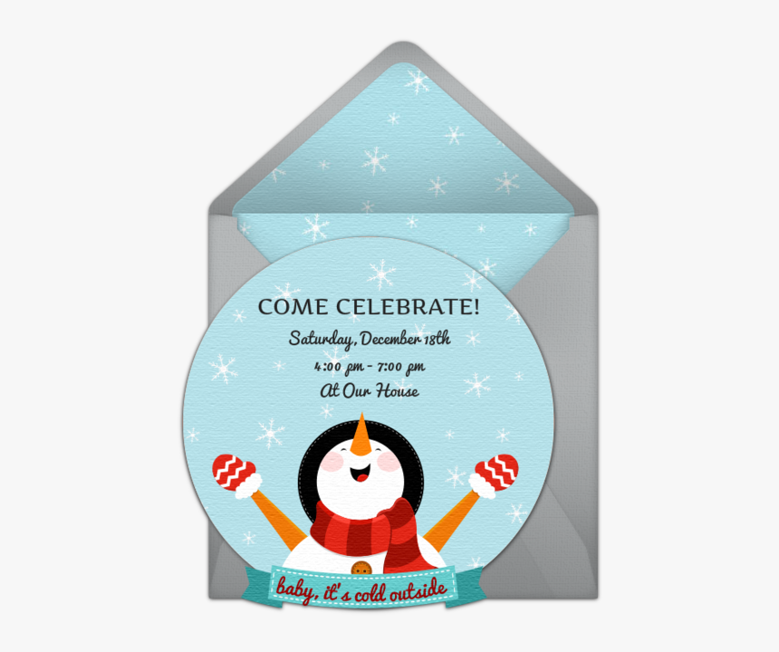 Invitation Baby Its Cold Outside, HD Png Download, Free Download