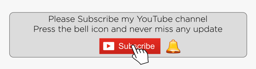 Subscribe Button With Bell Icon Transparent, HD Png Download, Free Download