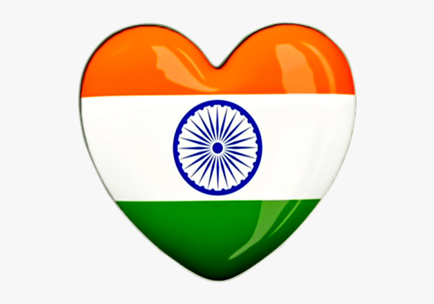 India Flag With Love Shape Hd Wallpapers Images Pics - Indian Flag Wallpaper High Resolution Hd, HD Png Download, Free Download